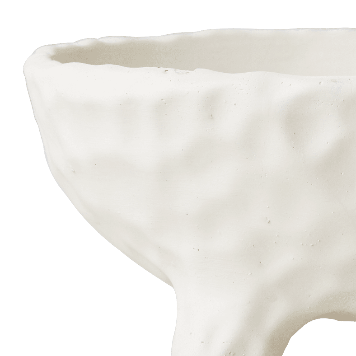 Kruka / skål Cream benvit - Bild 3