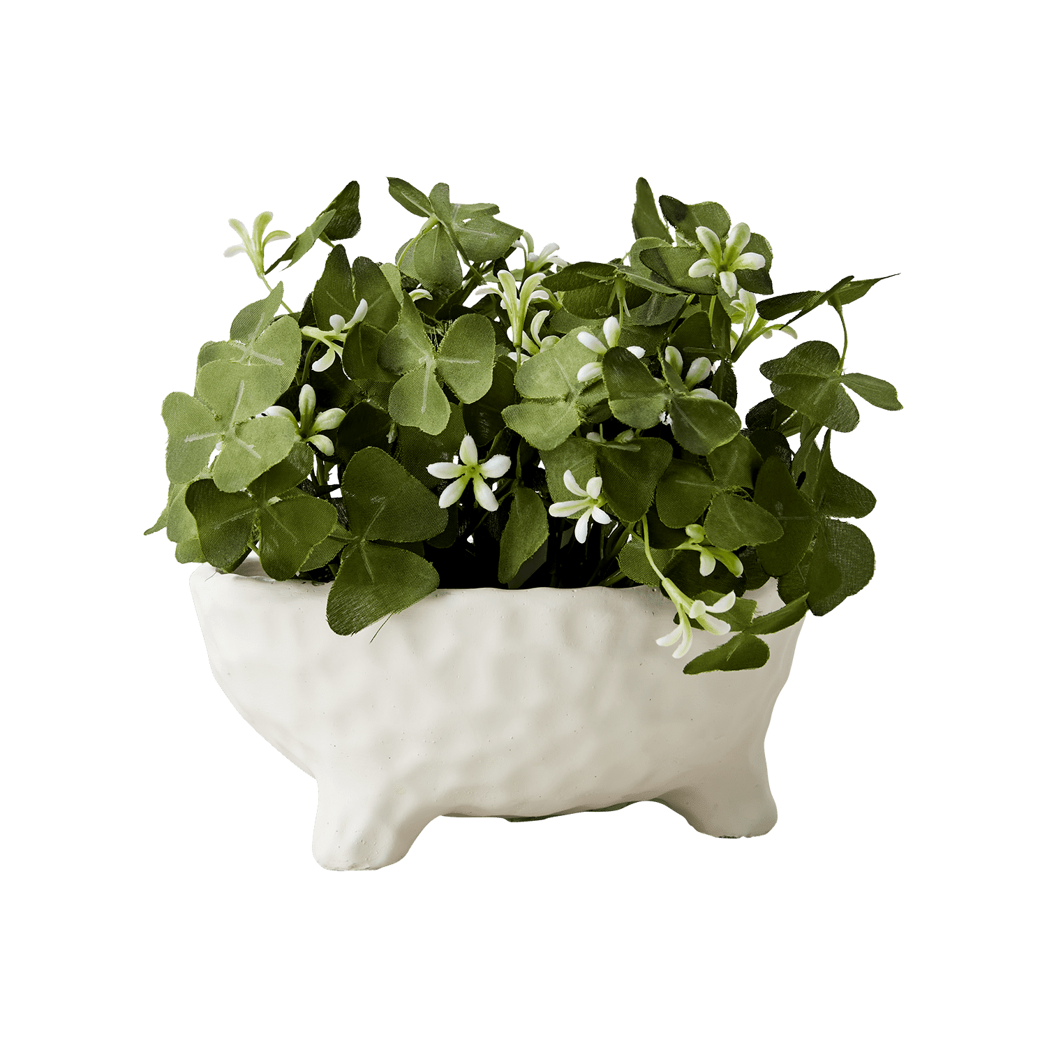 Kruka Skål Cream vit