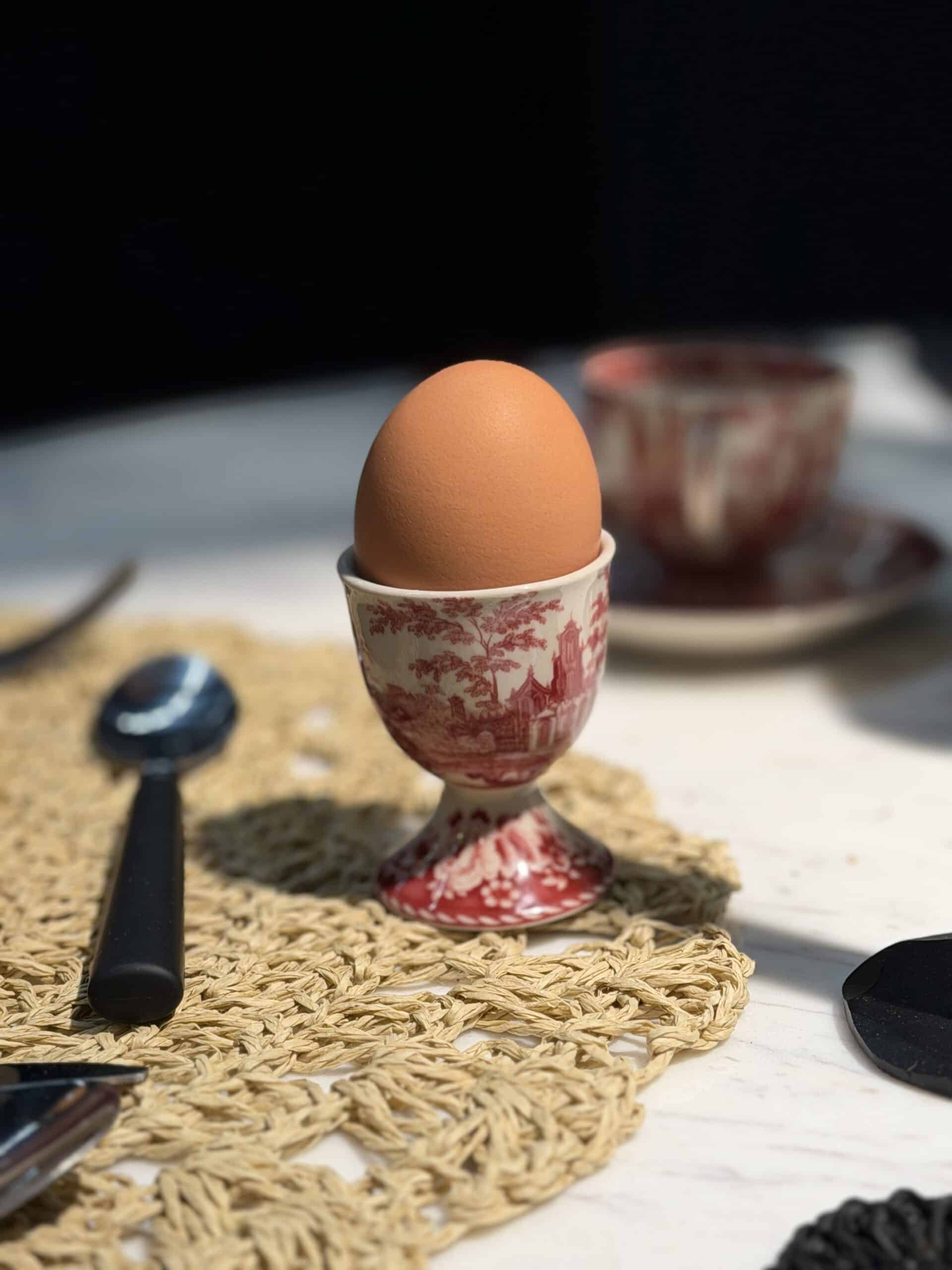 Äggkopp Estelle röd